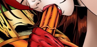 Scarlet Witch has kinky sex with The Vision