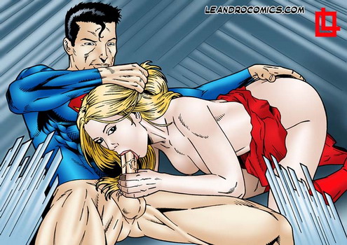 Superman and Supergirl