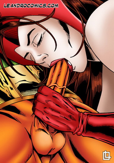Scarlet Witch has kinky sex with The Vision - X-men VS Avengers