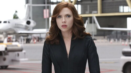 Black Widow in sex comics